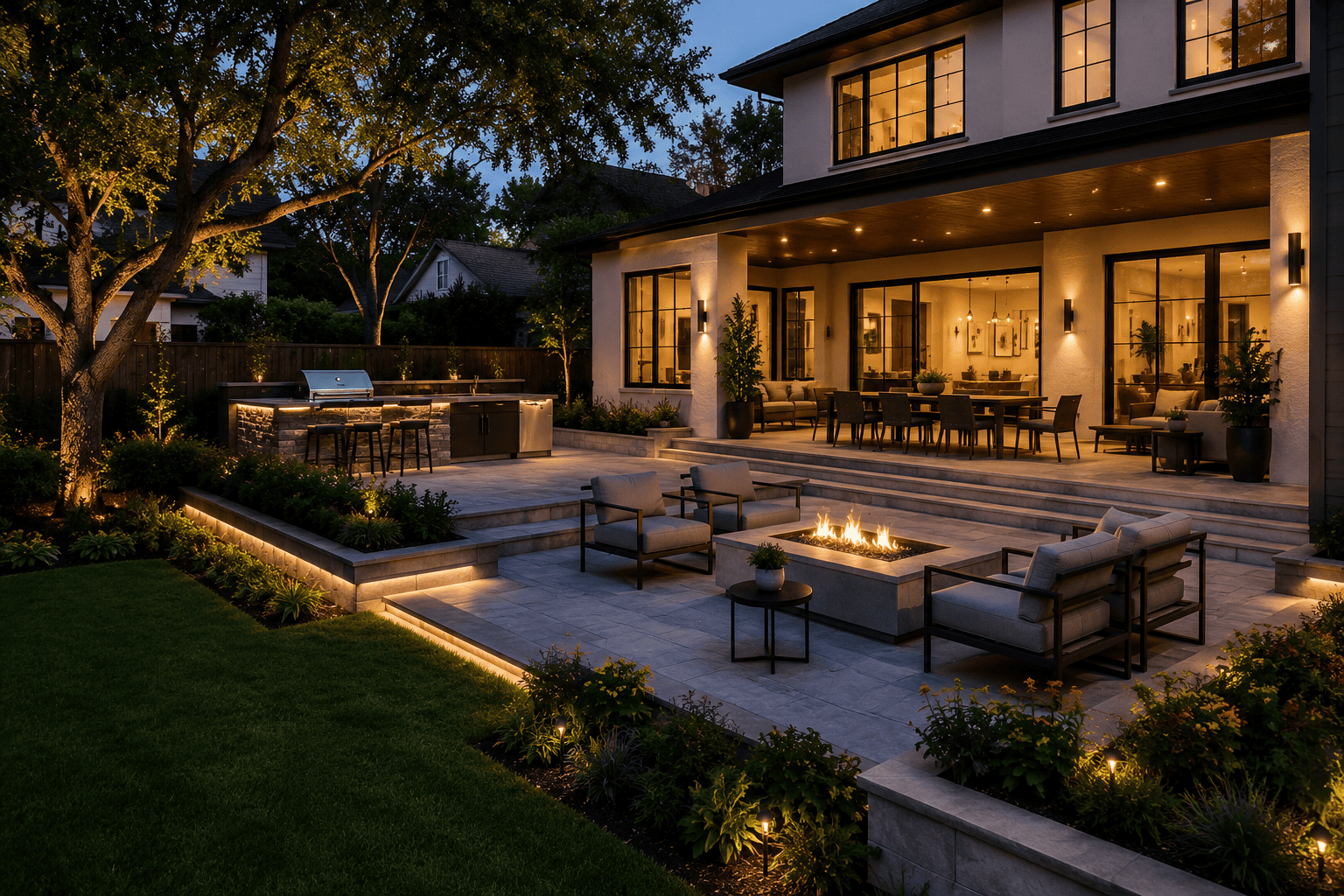 Outdoor remodeling